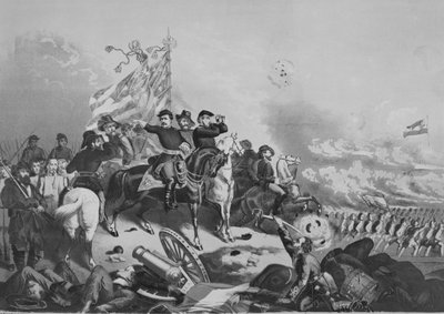 Battle of Antietam in 1862, 1865 by Max Rosenthal